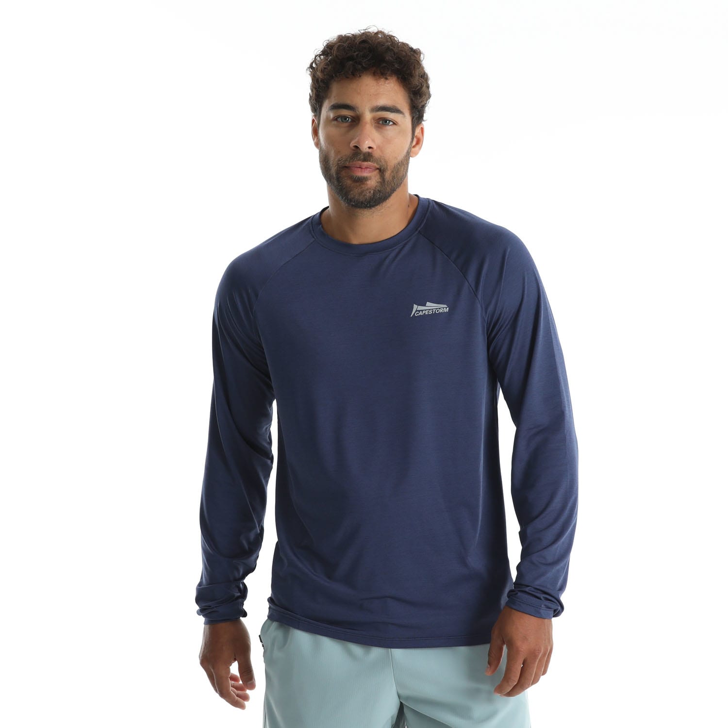 Capestorm Men's Laser-Cut Running Long Sleeve