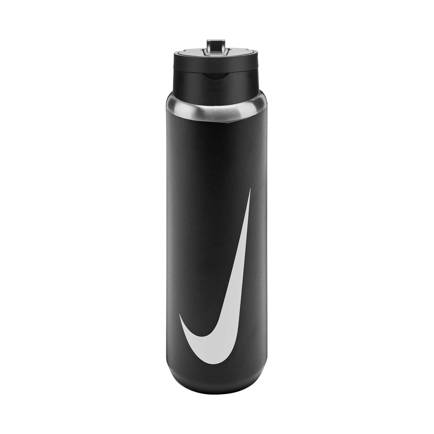 Nike SS Recharge Straw Bottle 710ml Refresh  - Black/Black/White