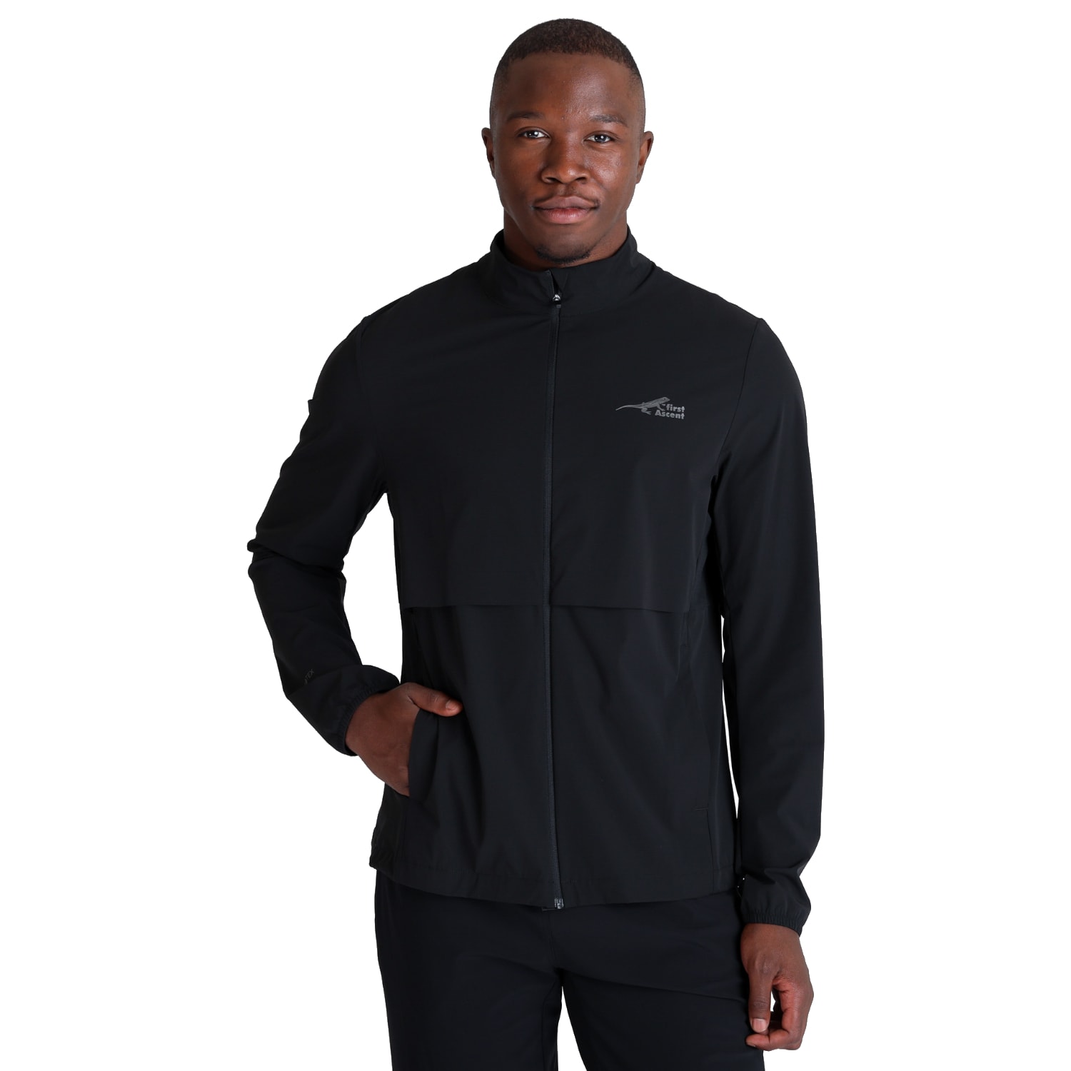 First Ascent Men's Velocity Windbreaker Running Jacket