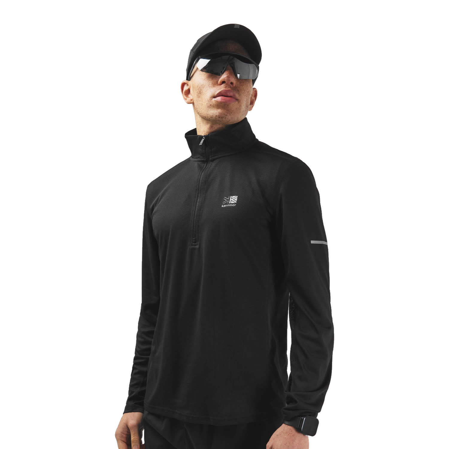 Karrimor Men's Quarter Zip Long Sleeve