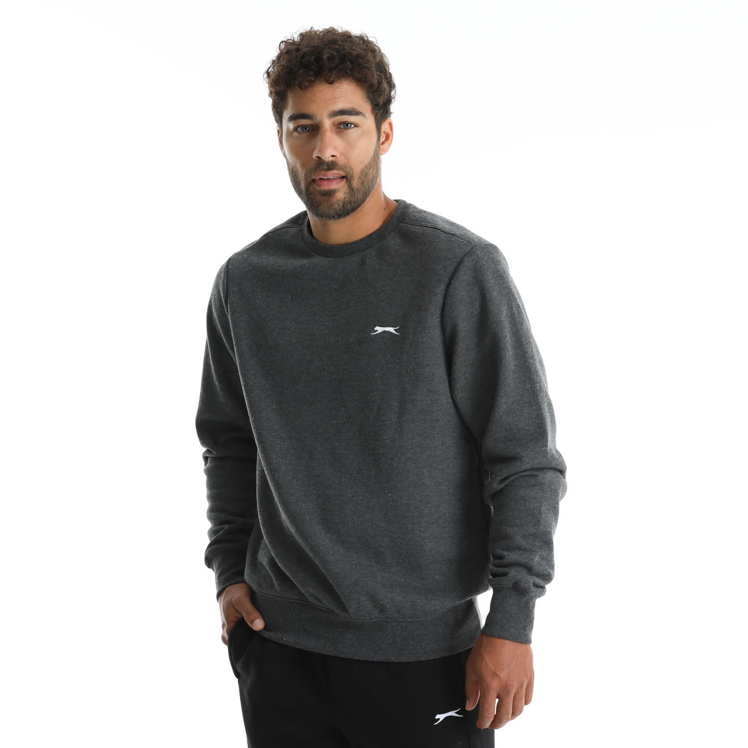 Slazenger Men's Fleece Crew Top
