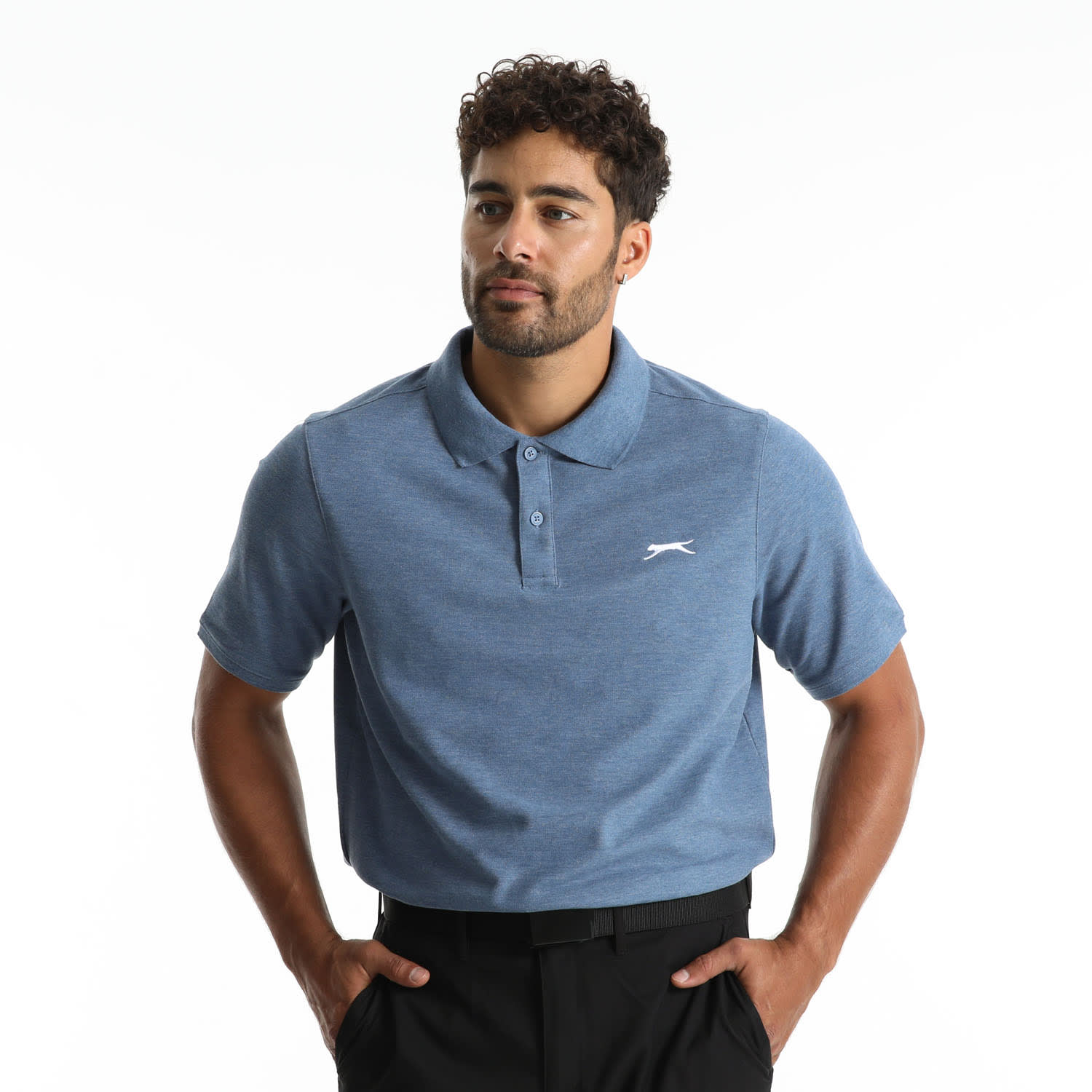 Slazenger Men's Golf Plain Polo