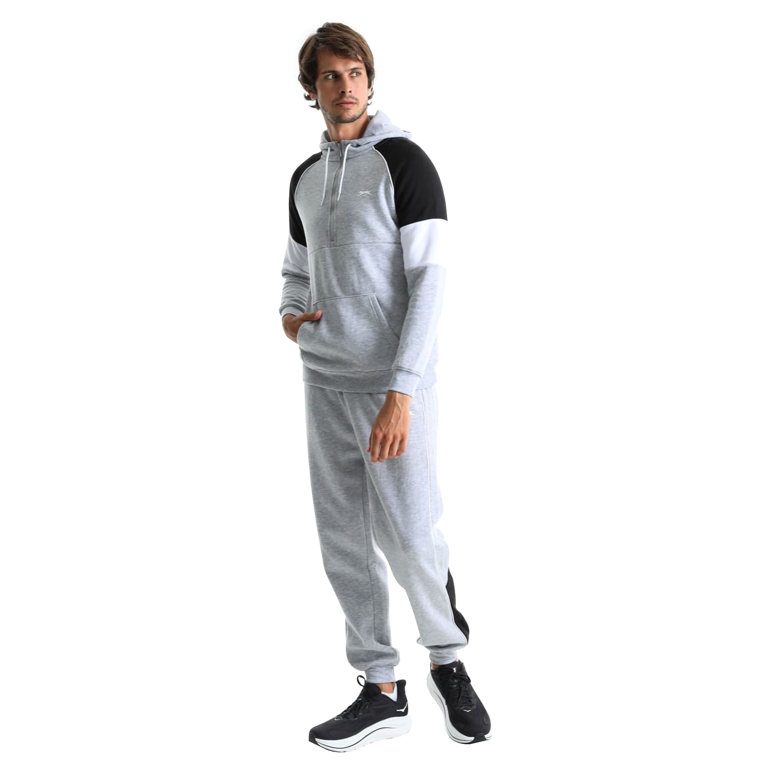 Slazenger Men's 1/4 Zip Fleece Tracksuit