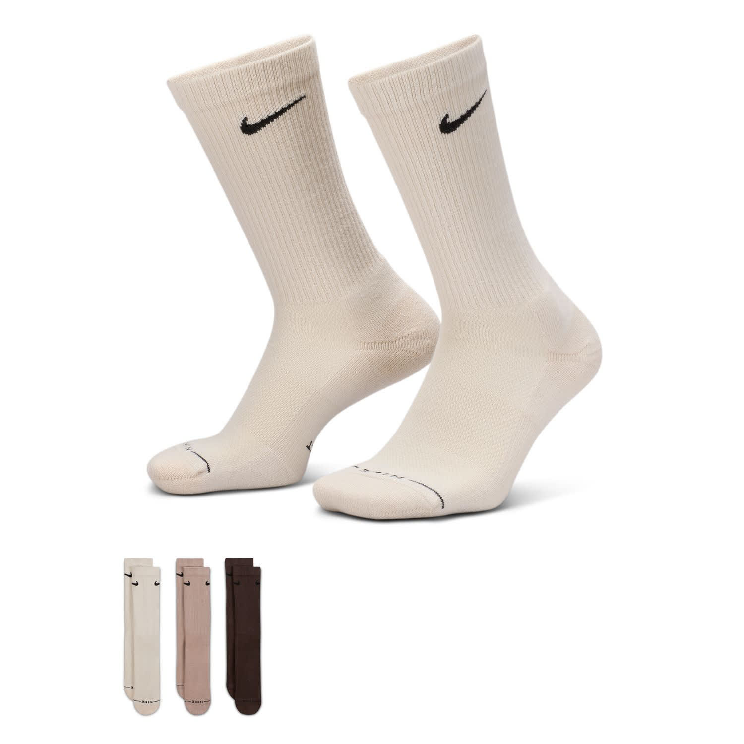 Nike Everyday Crew 3 Pack Socks