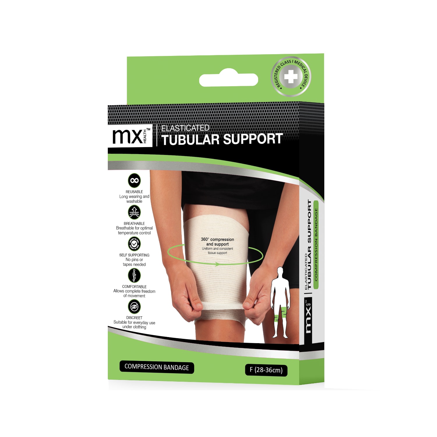 MX Tubular Support Compression Bandage - Type F