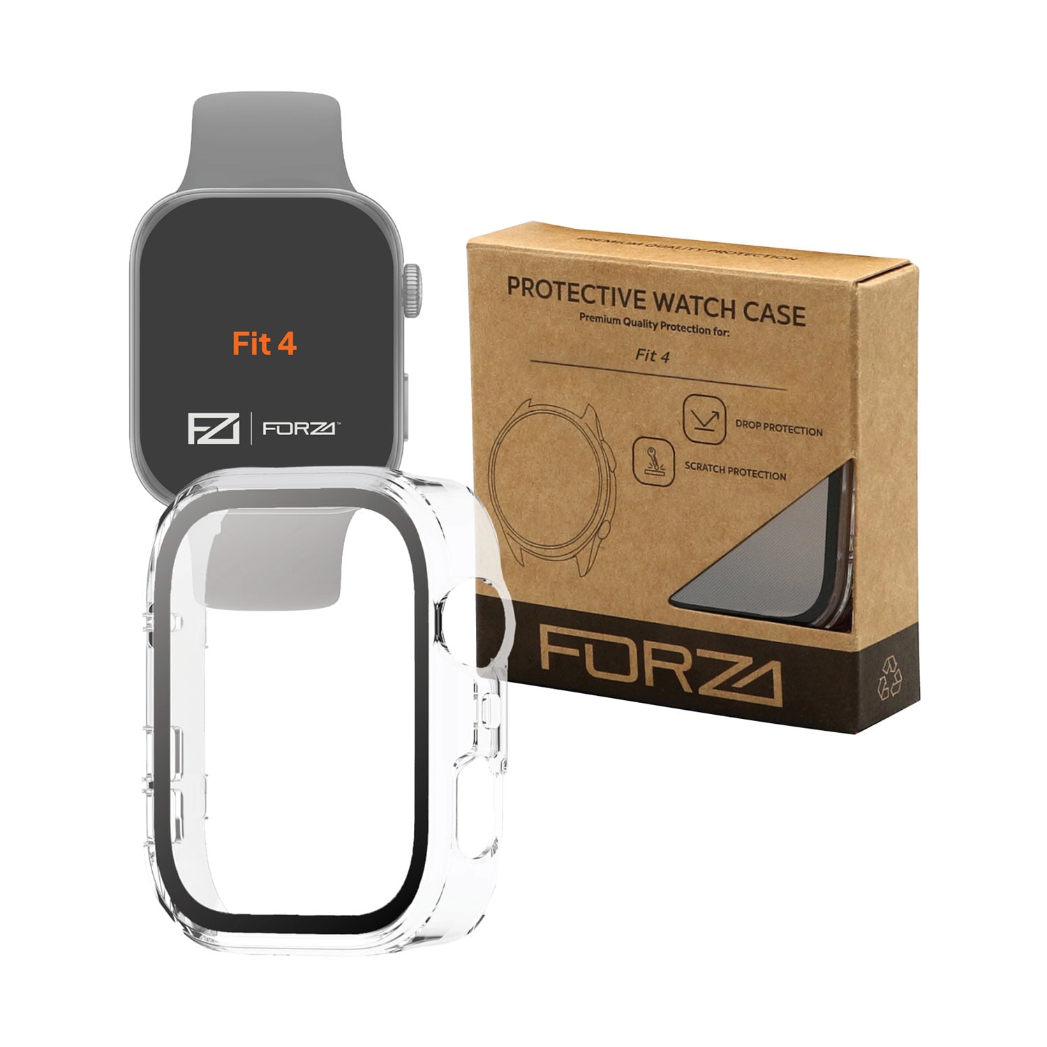 FORZA Tempered Film Watch Case for Huawei Fit 4
