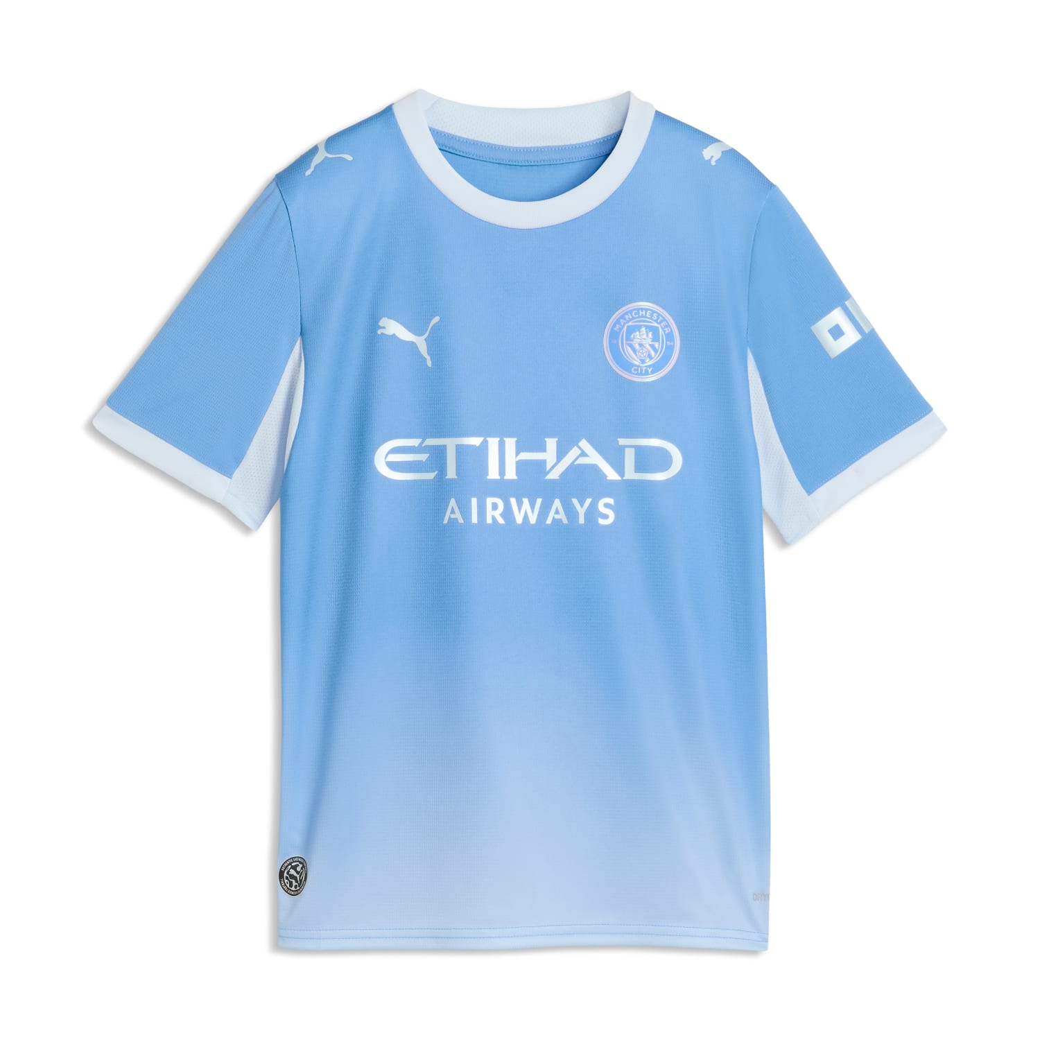 Manchester City Junior Home 26/27 Soccer Jersey