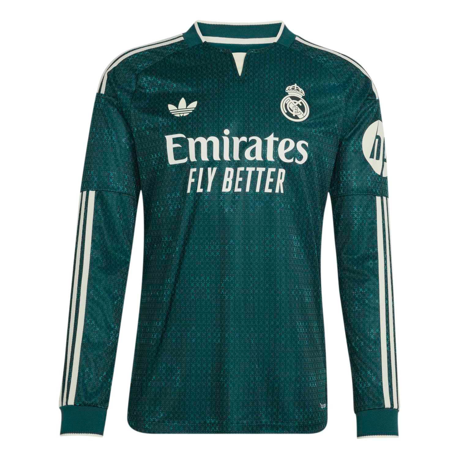 Real Madrid Men's Away 26/27 Match Long Sleeve Soccer Jersey