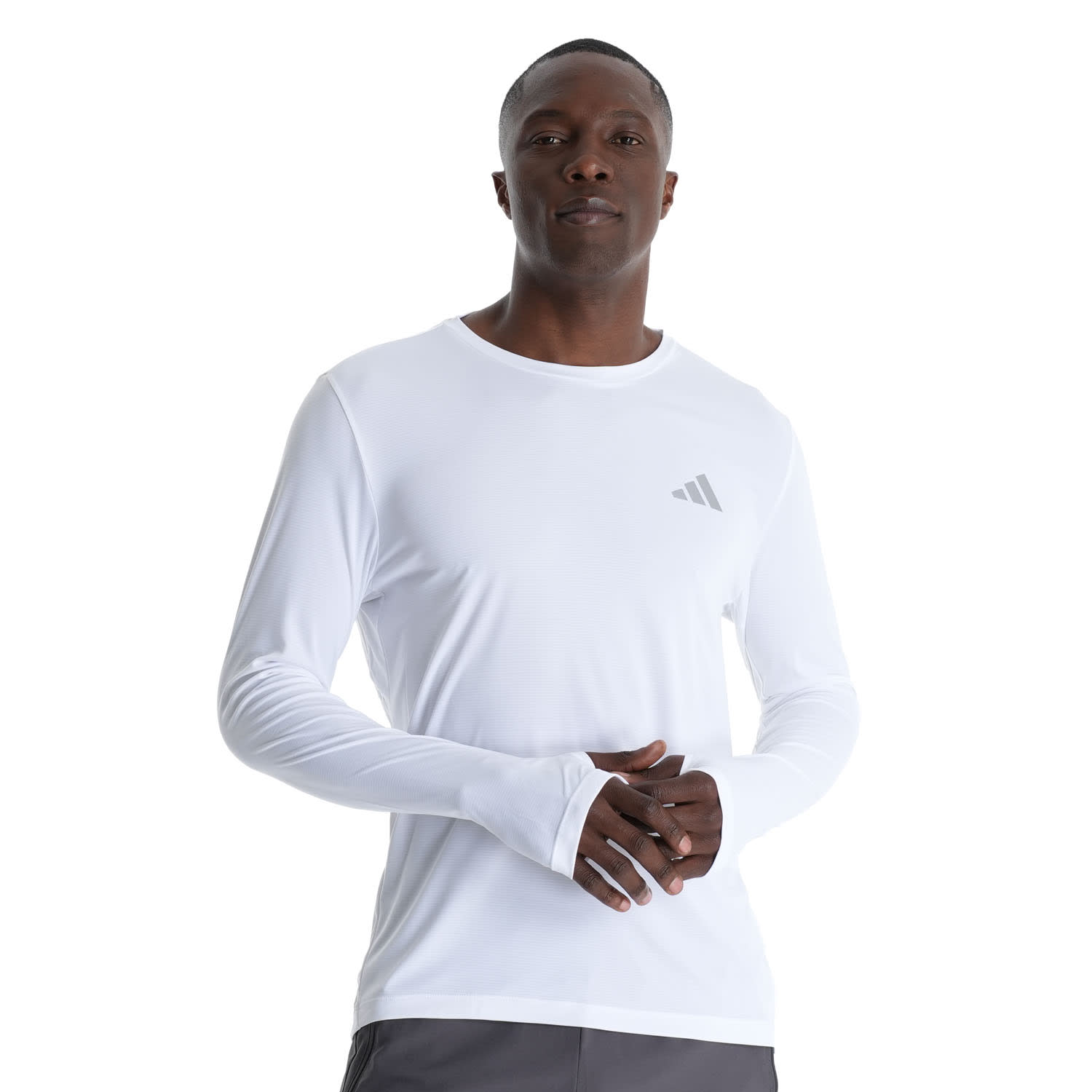 adidas Men's Running Essential Long Sleeve Top