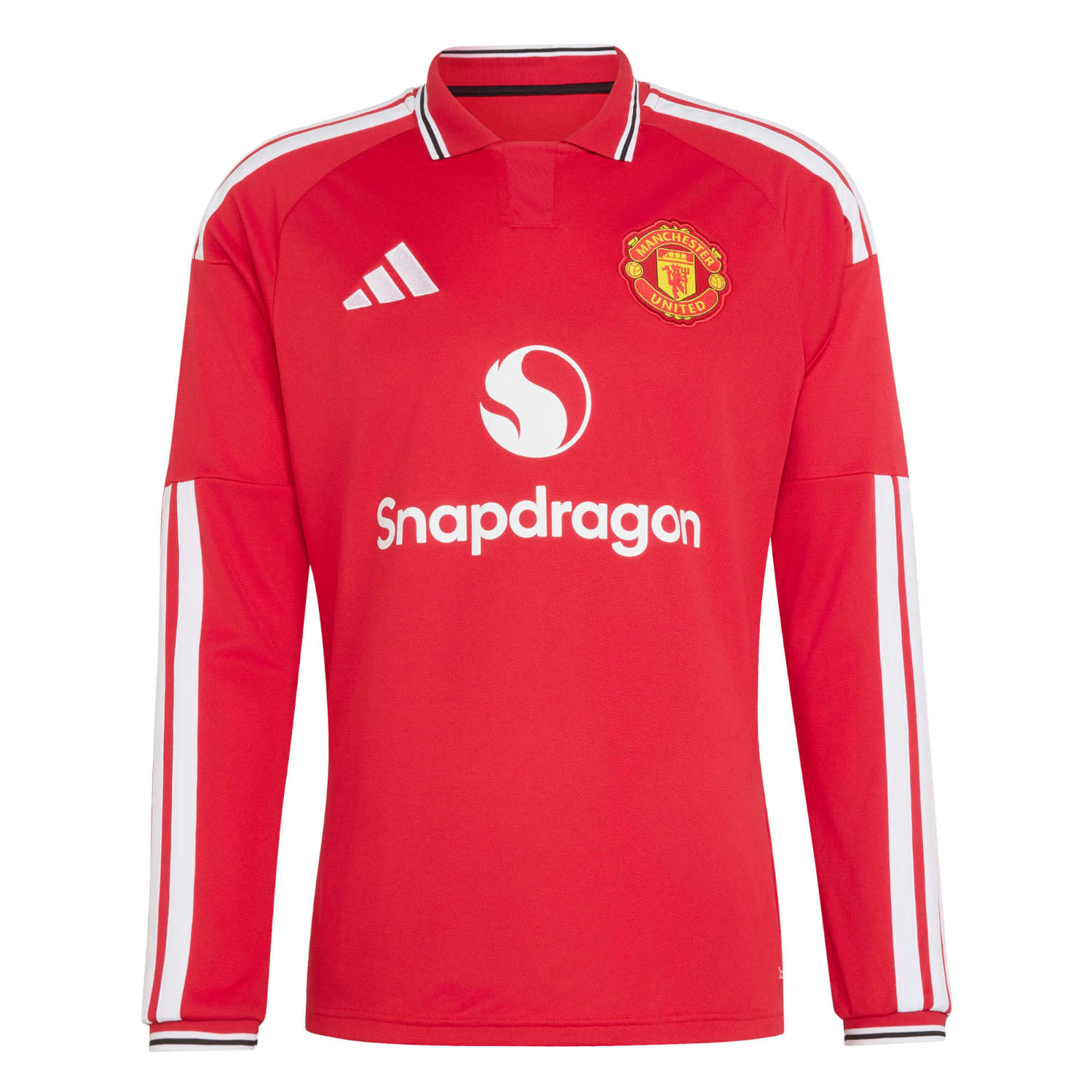 Manchester United Men's Home 26/27 Match Long Sleeve Jersey