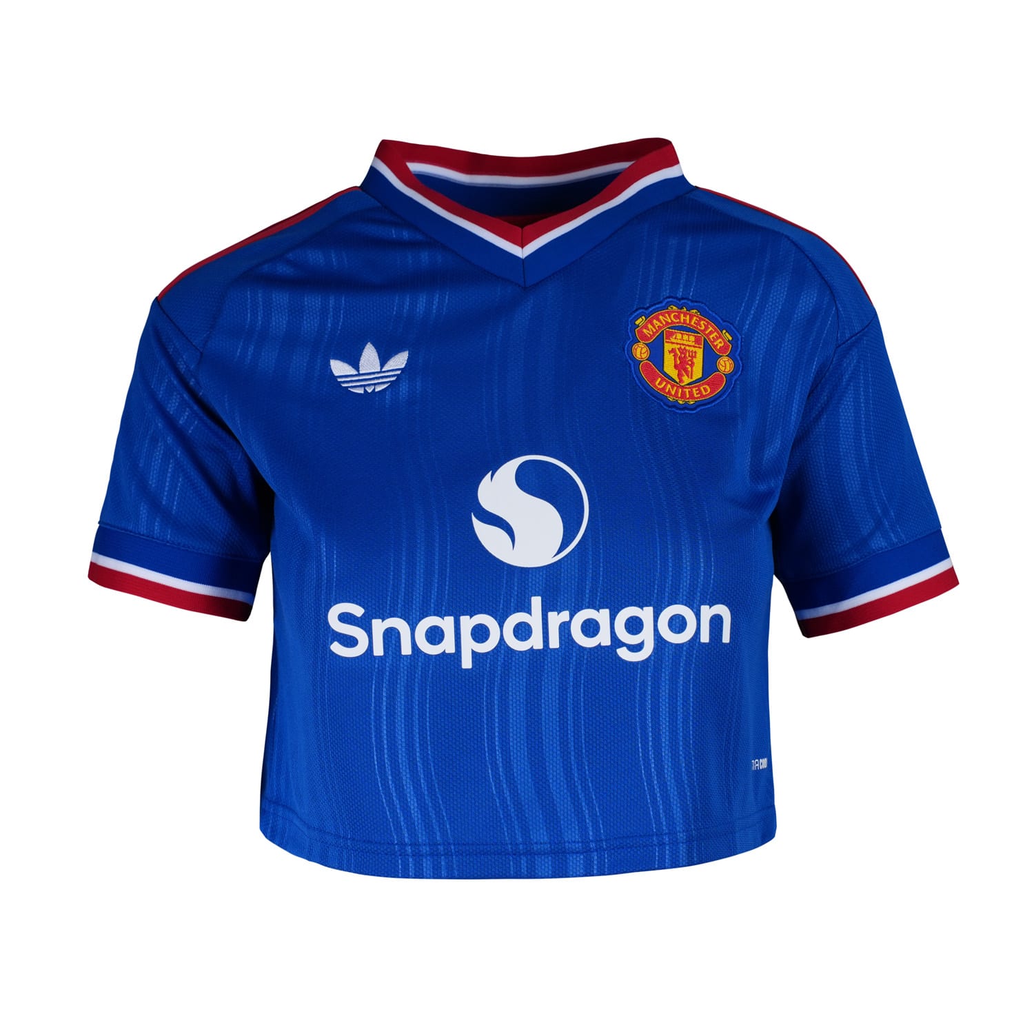 Manchester United Women's Away Crop Soccer Jersey