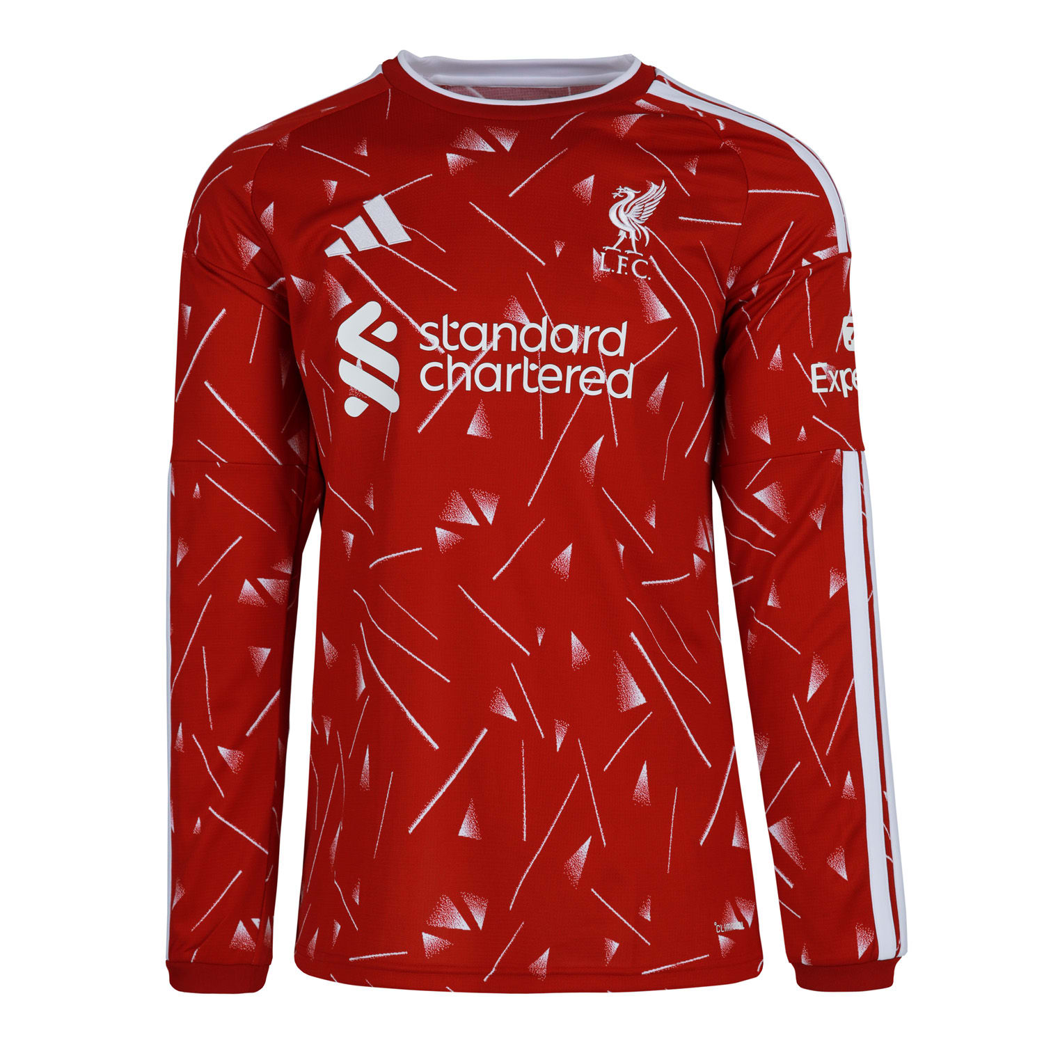 Liverpool Men's Home 26/27 Long Sleeve Soccer Jersey