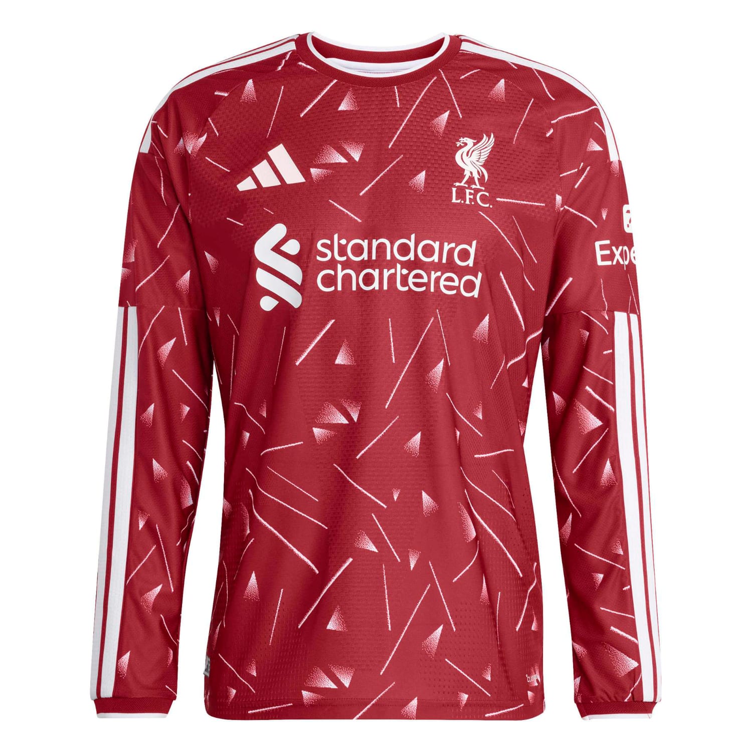 Liverpool Men's Home Match 26/27 Long Sleeve Soccer Jersey