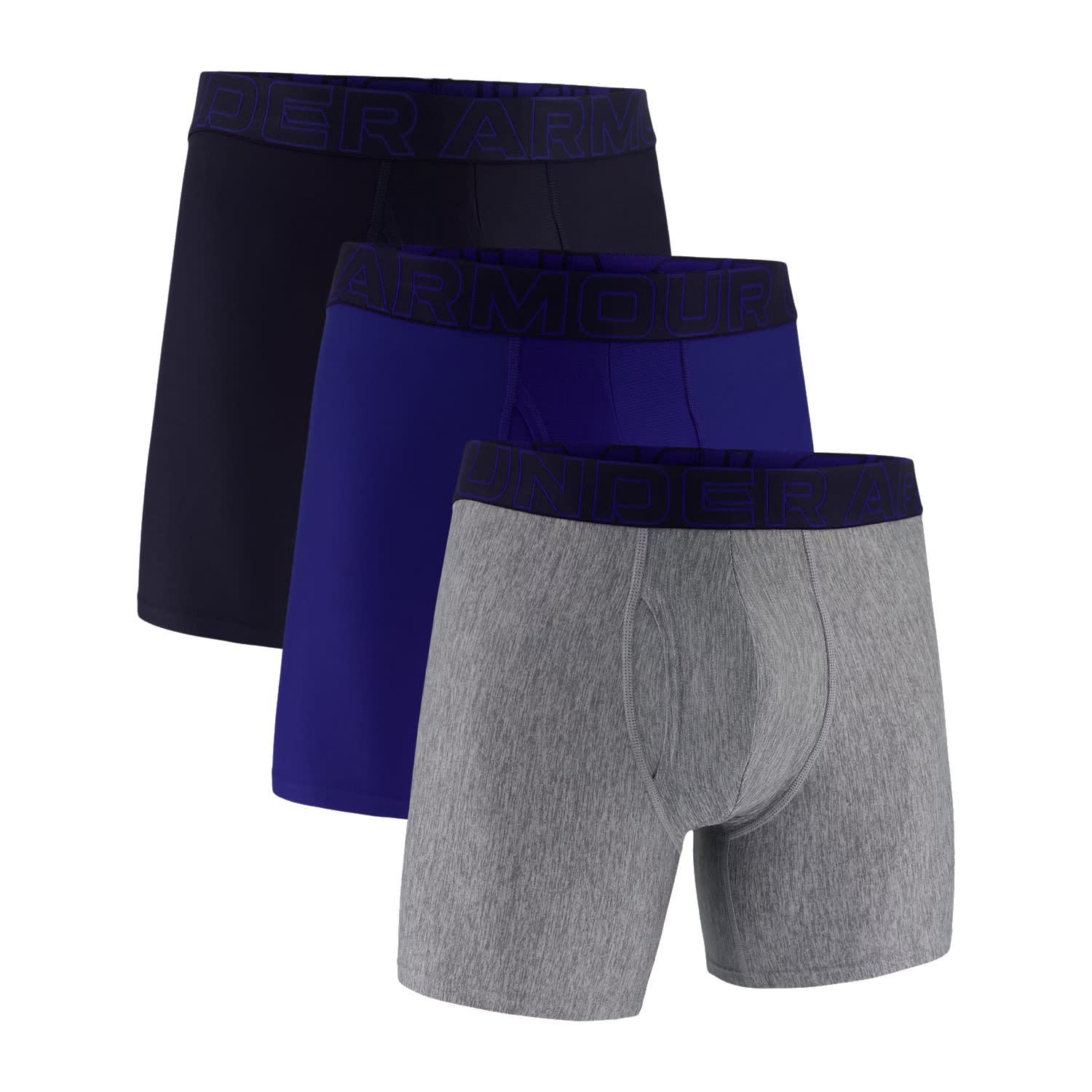Under Armour Men's Performance Tech 6'' 3 Pack