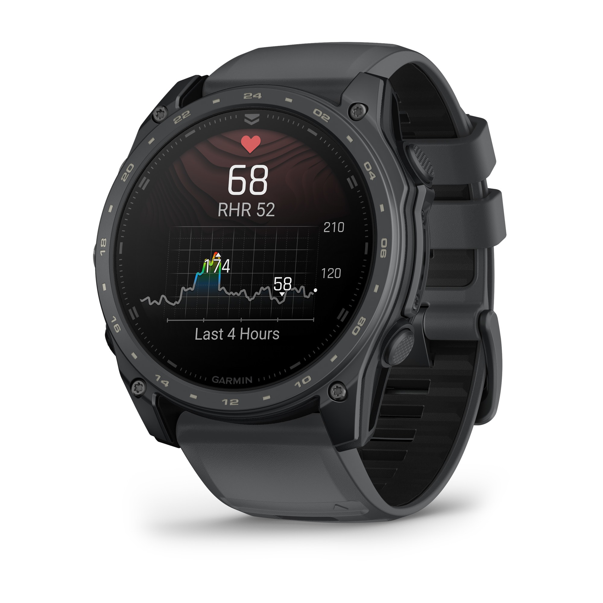 Garmin Tactix 8 51mm AMOLED Cerakote Tactical GPS Smartwatch - Slate Grey