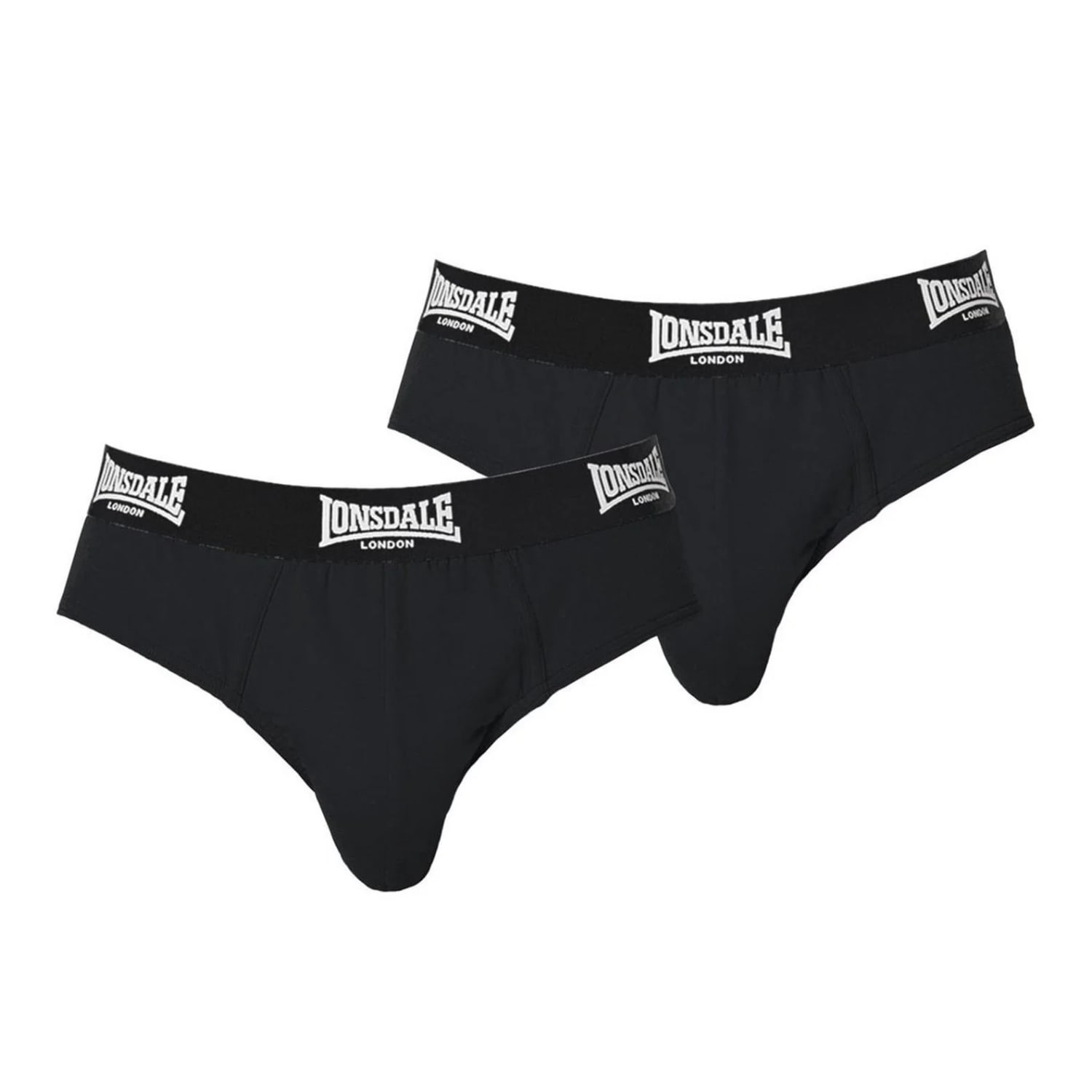 Lonsdale Men's 2 Pack Brief