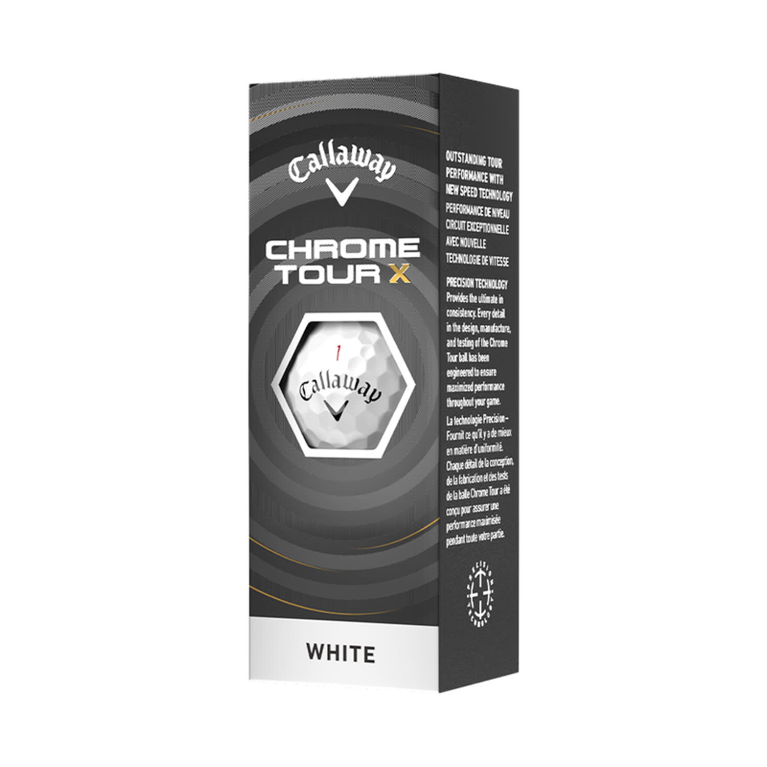 Callaway Chrome Tour X 26 Golf Balls - 3 Ball Pack