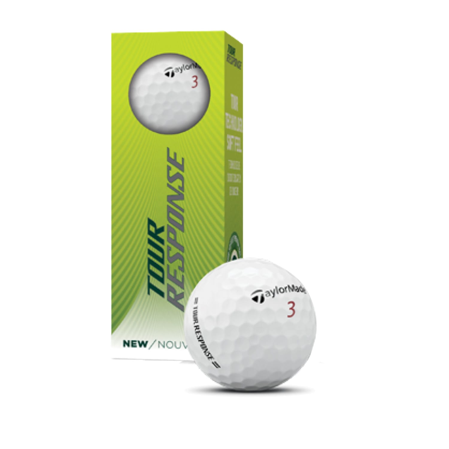 Taylormade TM26 Tour Response White -  3 Ball Pack