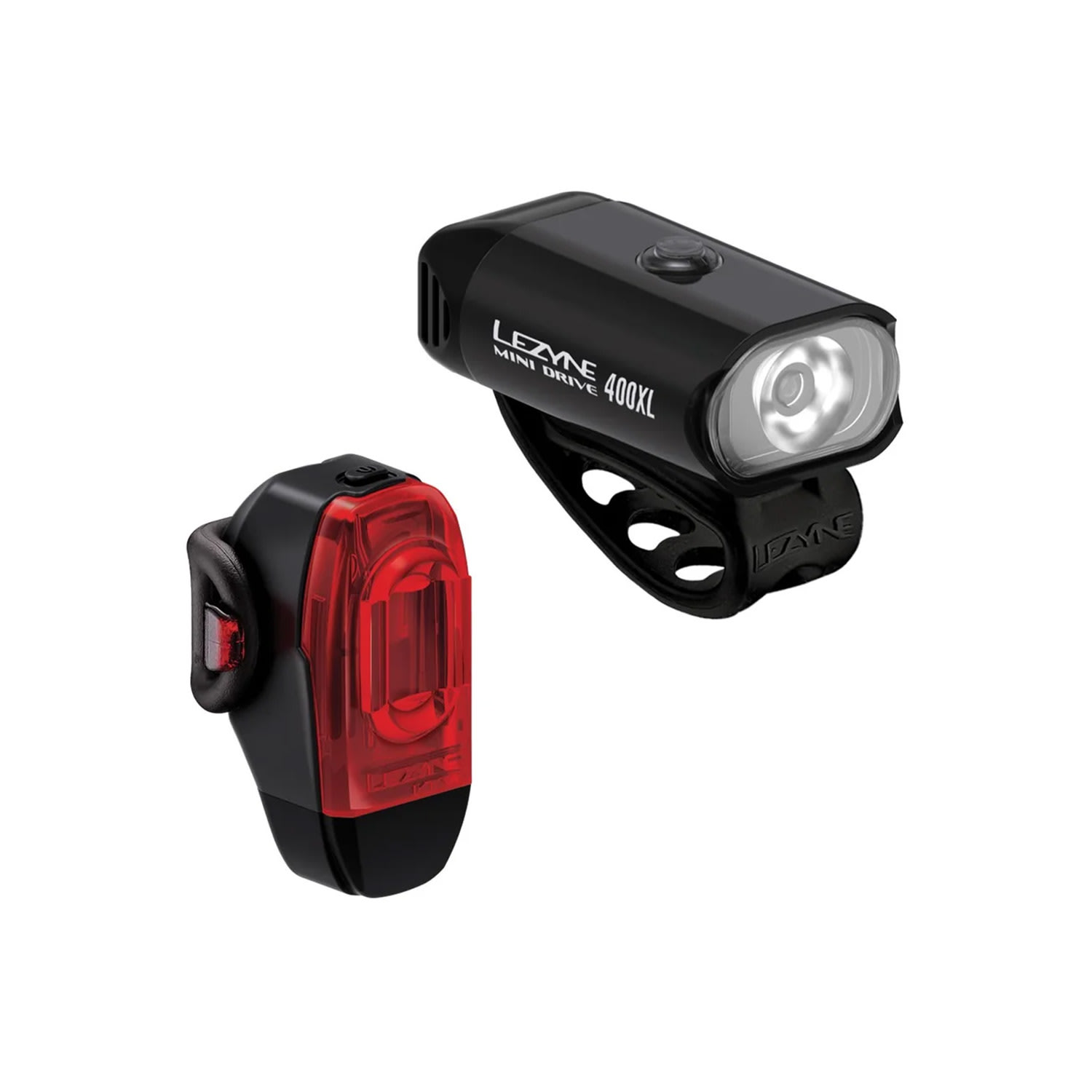 Lezyne Mini 400XL and KTV Drive+ Light Set