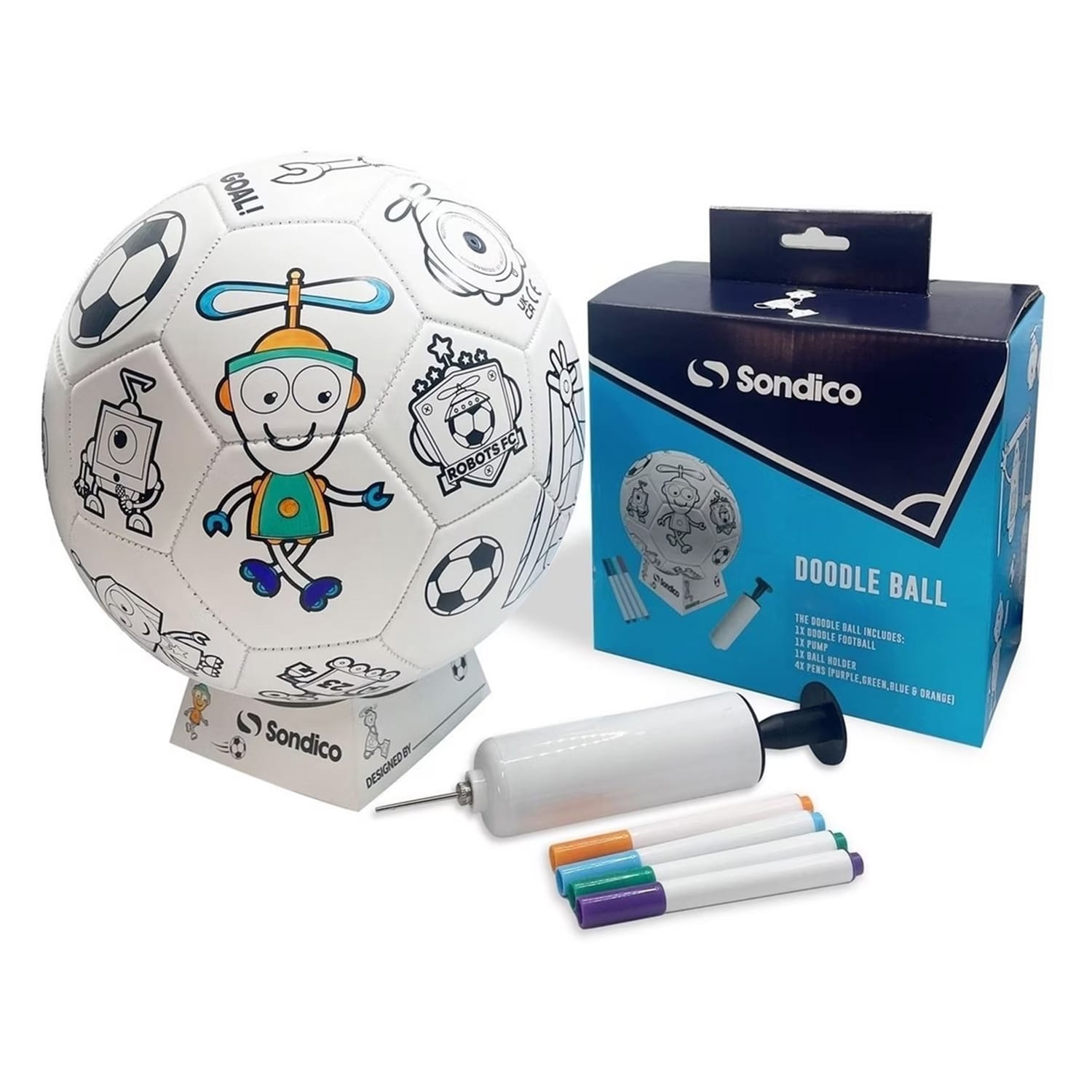Sondico Mini Doodle Soccer Ball