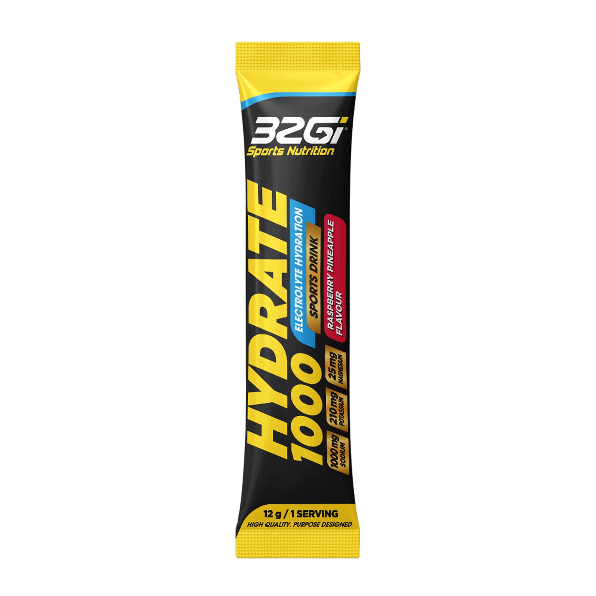 32Gi HYDRATE 1000 Drink 12g Raspberry Pineapple - Box of 12