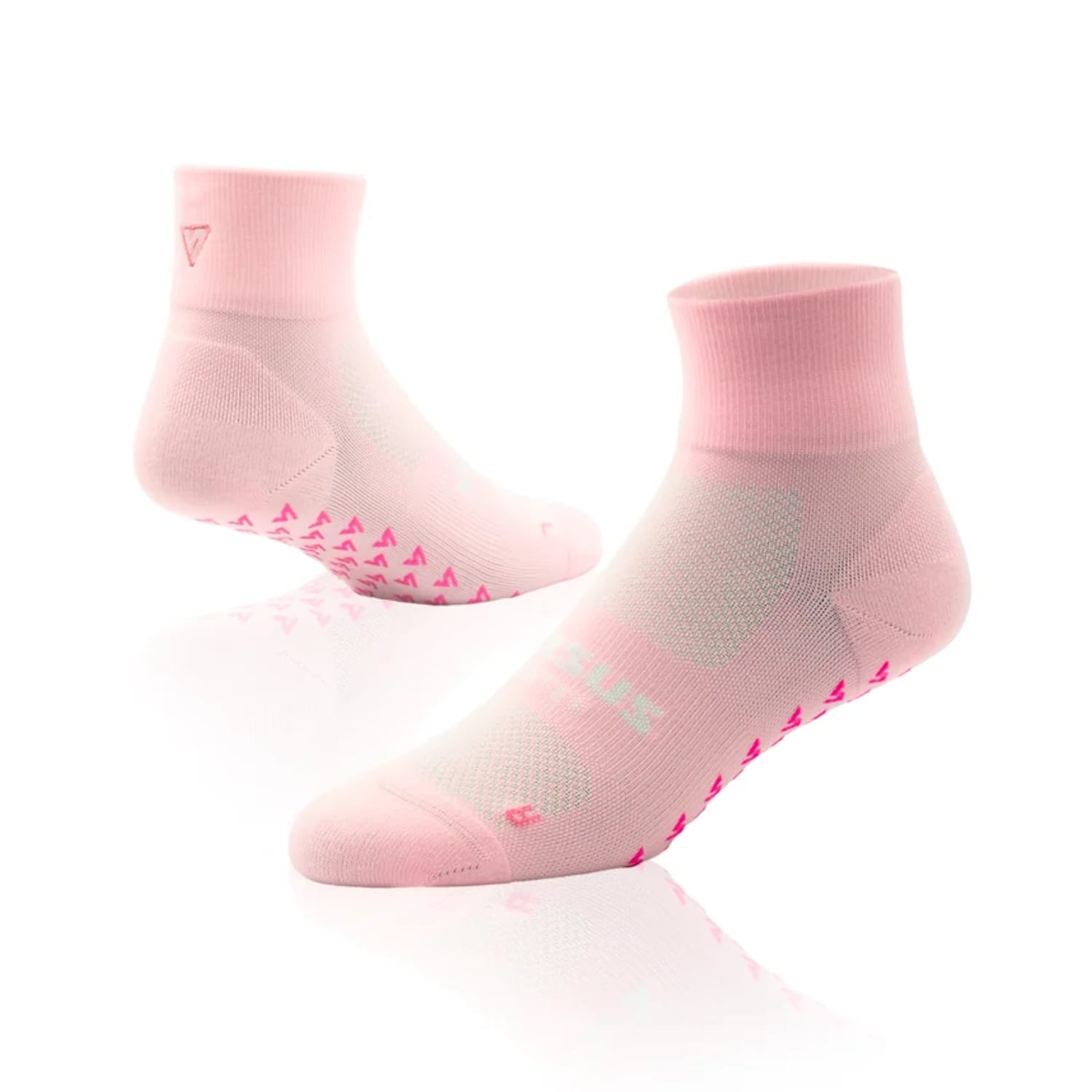 Versus Blush Pilates Quarter Grip Socks