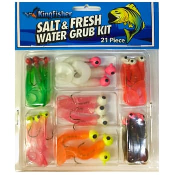The Kingfisher Salt &amp; Fresh Water Lure Kit - 21 Piece