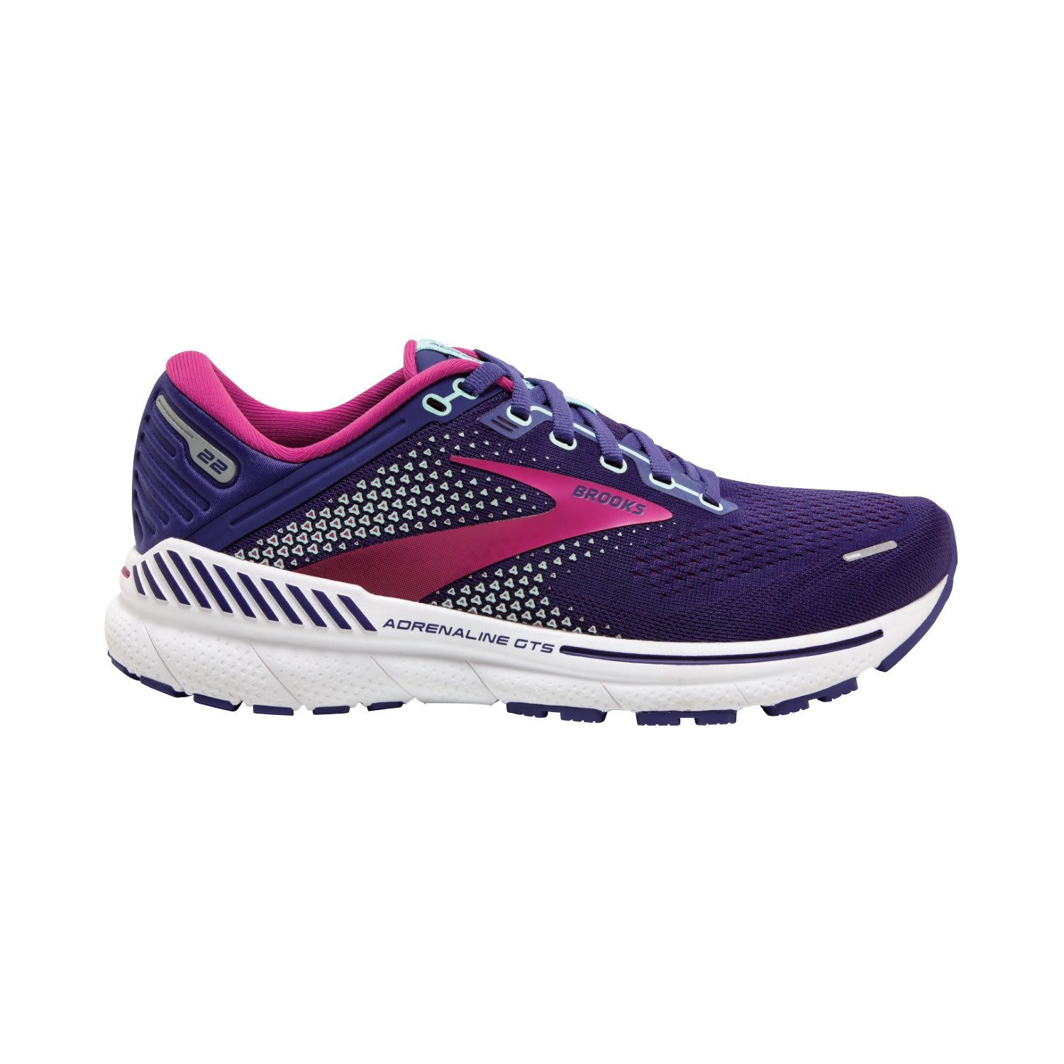 Brooks Women's Adrenaline GTS 22 Road Running Shoes Sportsmans Warehouse