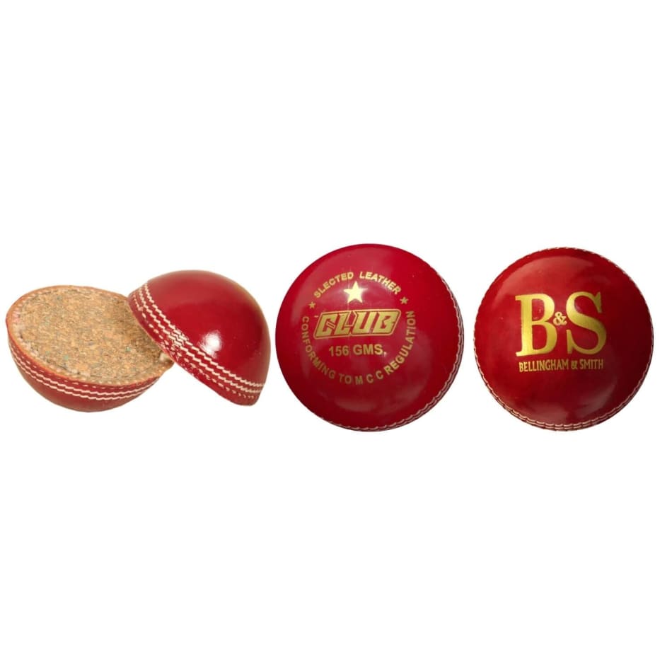Bellingham & Smith 156g Club Cricket Ball Sportsmans Warehouse