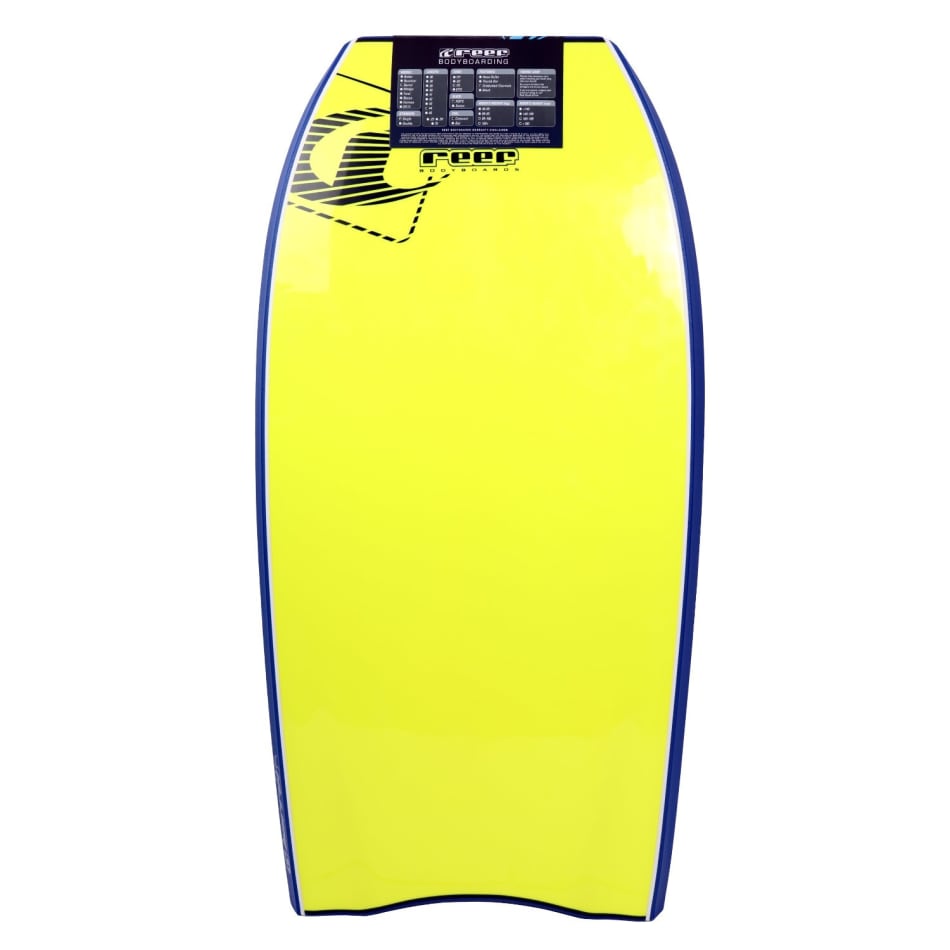 Reef Barrel PE (With Stringer) 44" Bodyboard Sportsmans Warehouse
