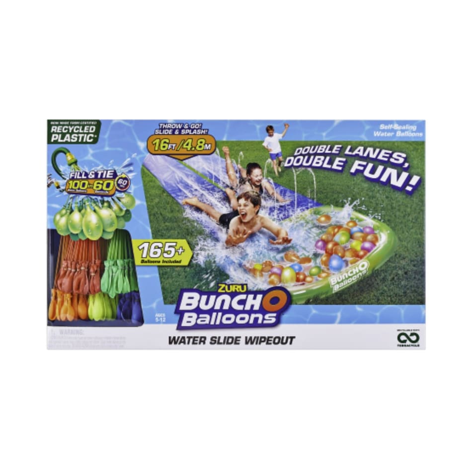 download bunch o balloons water slide 2 lane