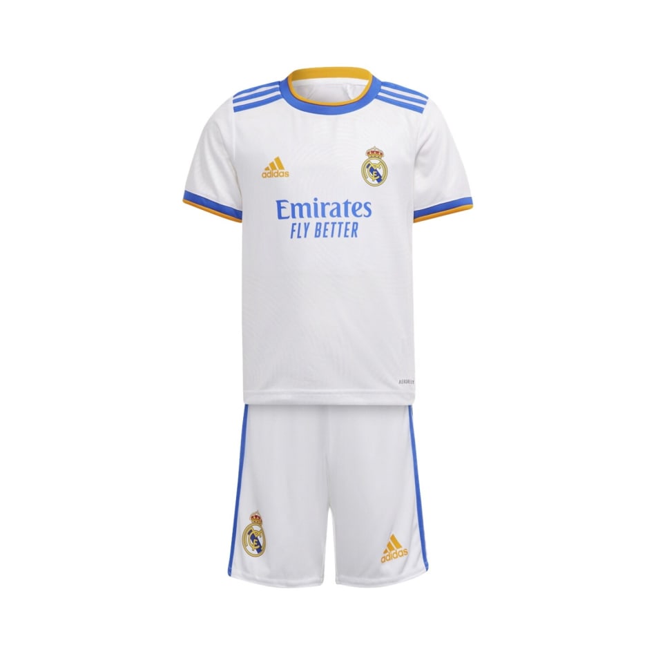 Real Madrid Infant Home 21/22 Soccer Kit Sportsmans