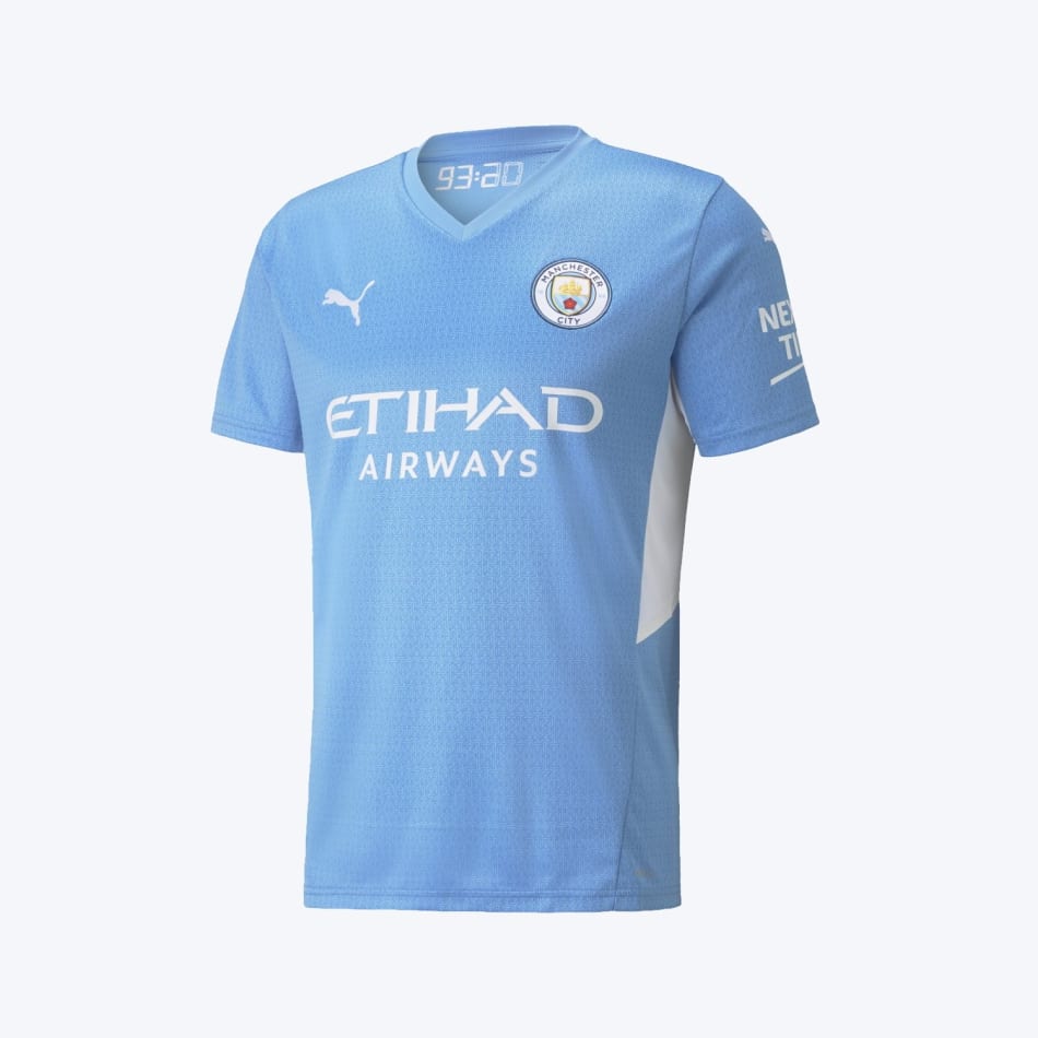 Man City Men's Home 21/22 Soccer Jersey | Sportsmans Warehouse