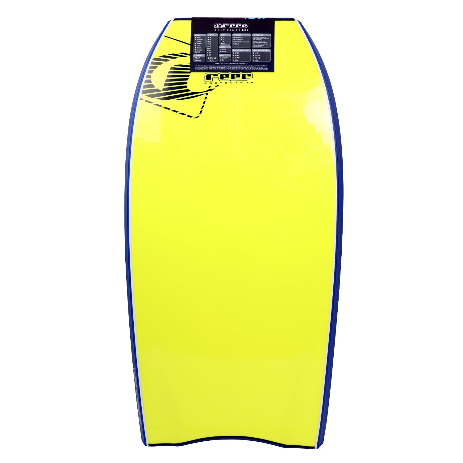 Reef Barrel PE (With Stringer) 44" Bodyboard Sportsmans Warehouse