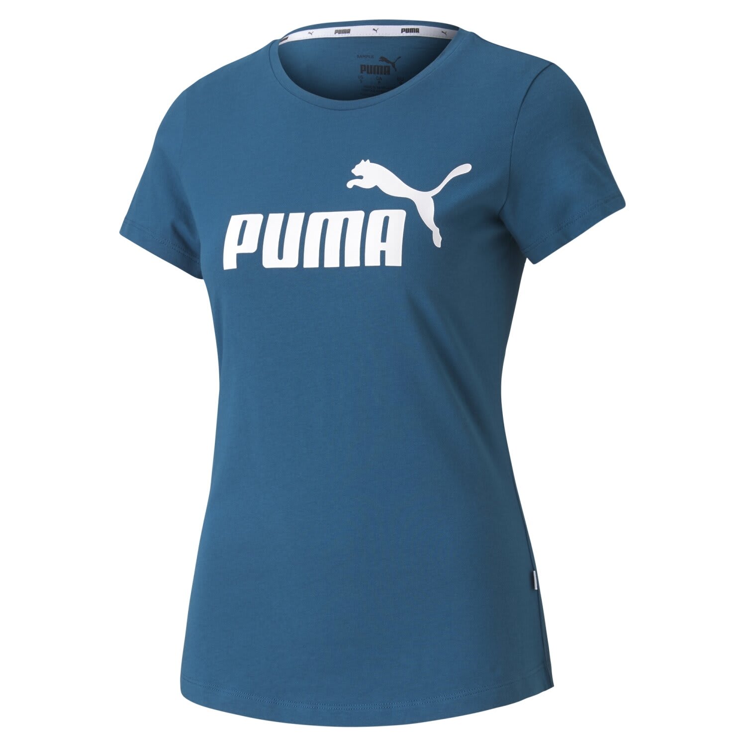 Puma ess. Puma Dry Cell футболка женская. Футболка Пума женская. Футболка Пума голубая. Футболка Пума синяя.