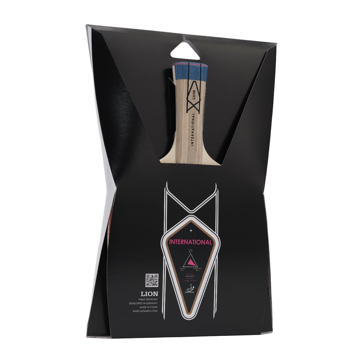 Lion International 1 Star Table Tennis Bat Sportsmans Warehouse