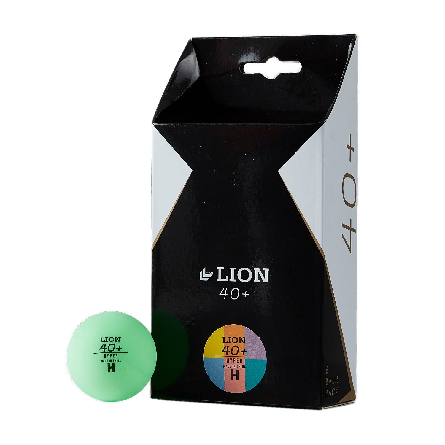 Lion Multi colour T/Tennis Balls(6pc) Sportsmans Warehouse
