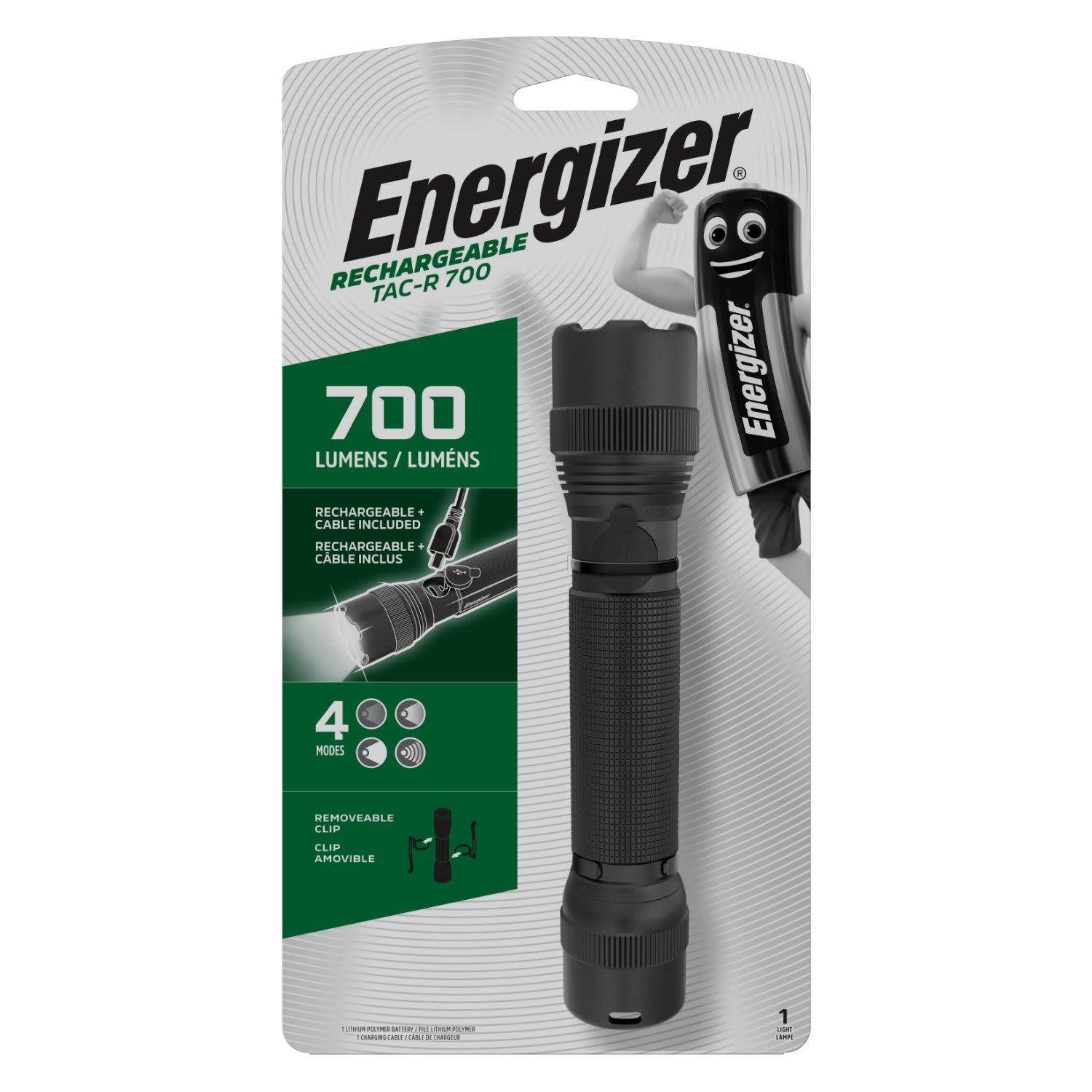Energizer Tacticle Rechargeable Torch 700 Lumens Sportsmans Warehouse