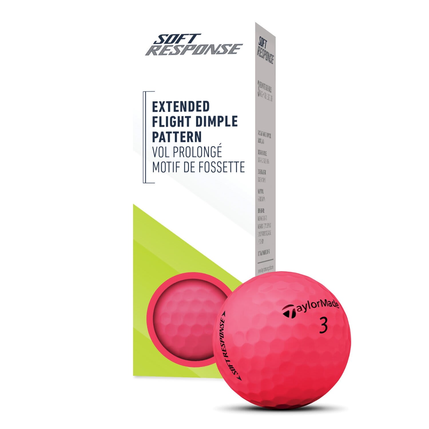 Taylormade Soft Response Golf Balls 3 Ball Pack Sportsmans Warehouse