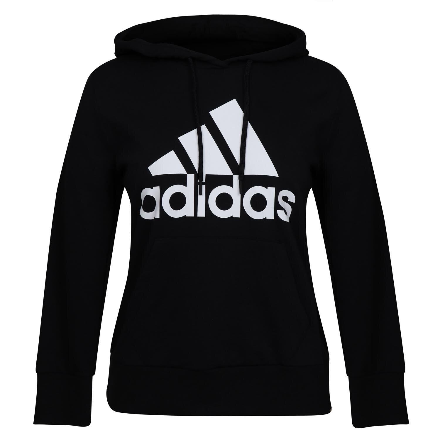 adidas black and white hoodie women's