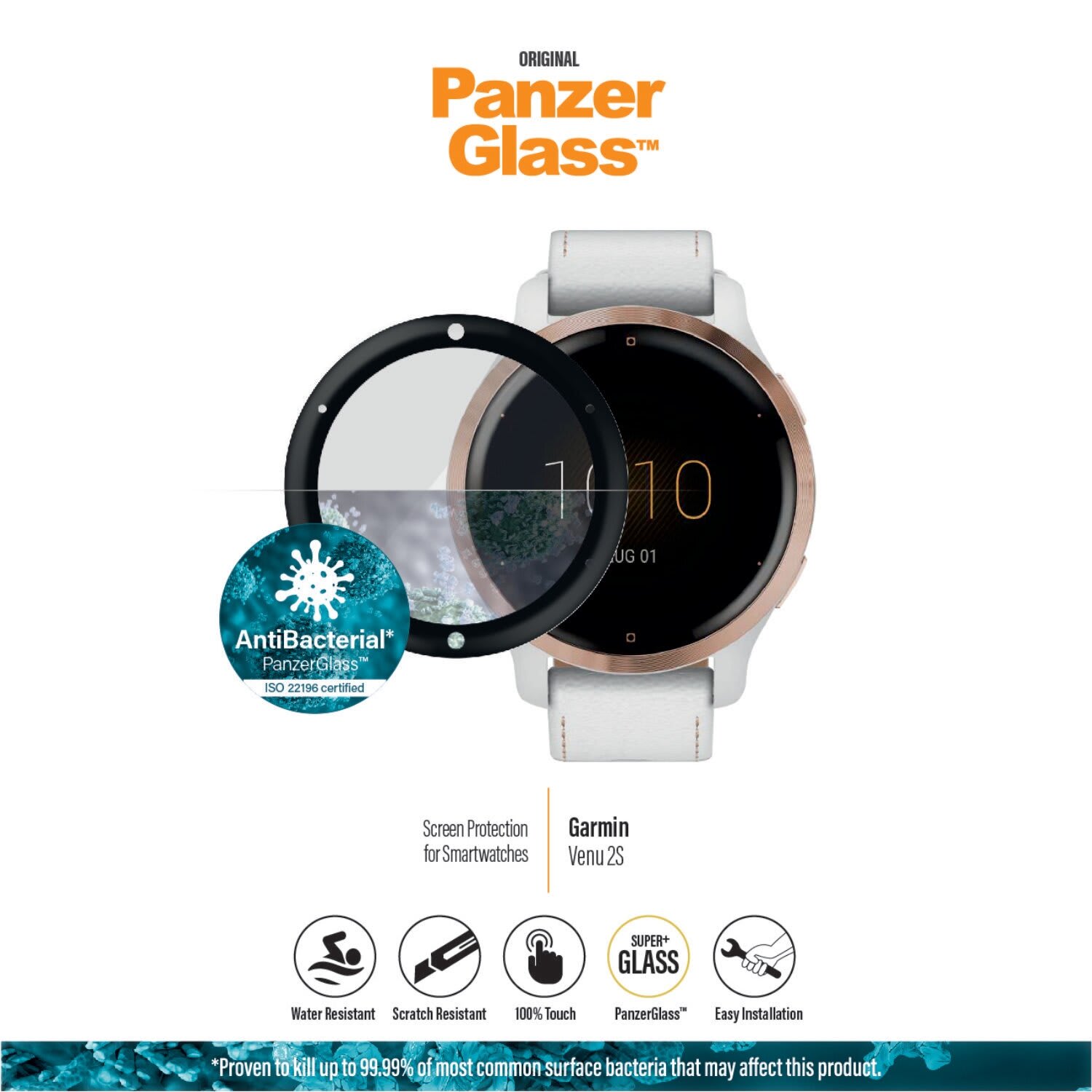 Panzer Glass Garmin Venu 2S Screen Protector Sportsmans Warehouse