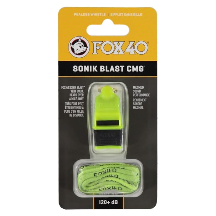 Fox40 Sonik Blast CMG 120dB Whistle (Neck Lanyard) | by Fox