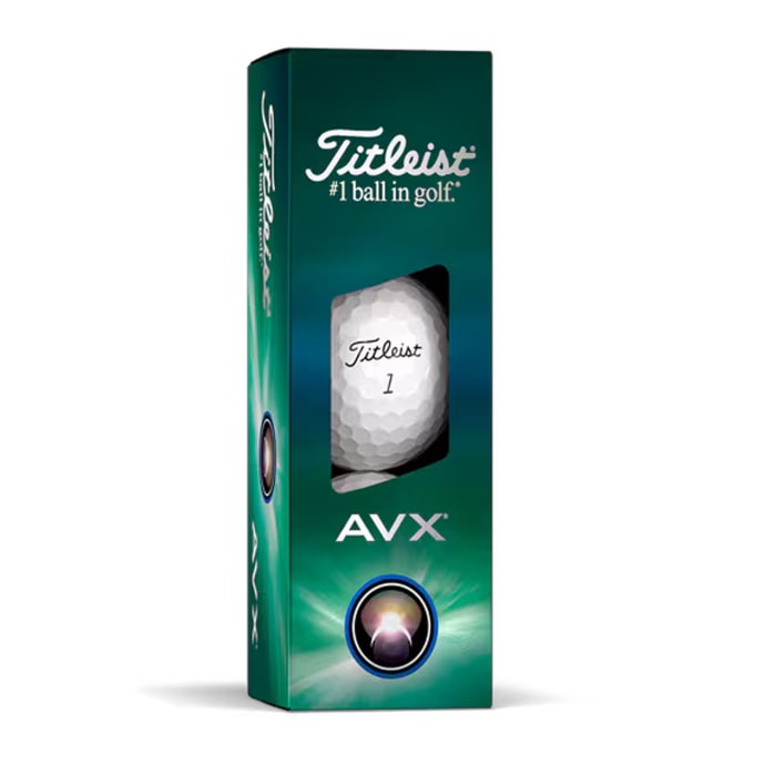 Titleist AVX ホワイト 4ダース Titleist AVX White Golf Balls - 3 Ball Pack | by Titleist | Price
