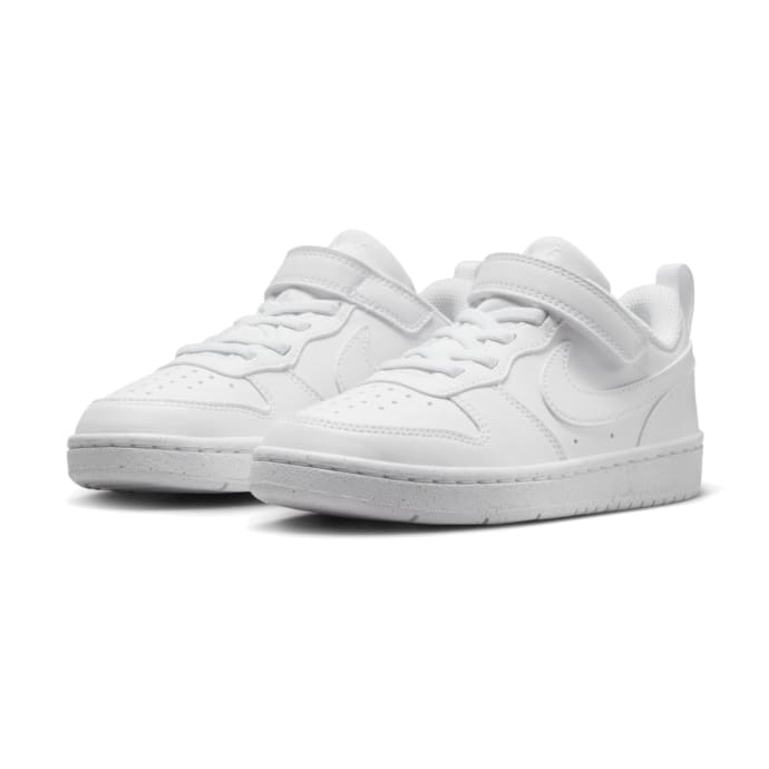 white nike court borough low