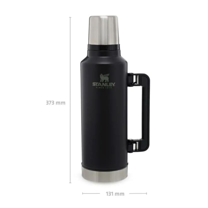 Stanley Legendary Classic Vacuum Flask 1.9L - Matte Black Pebble