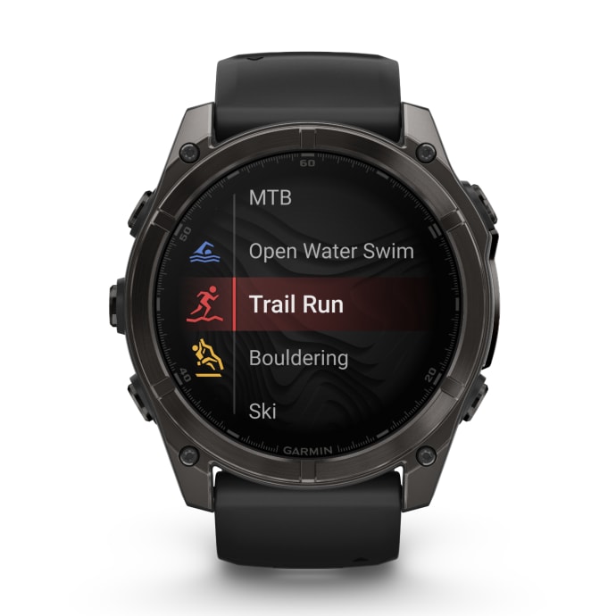 Garmin Fenix 8 51mm AMOLED Sapphire Multisport Smartwatch - Carbon