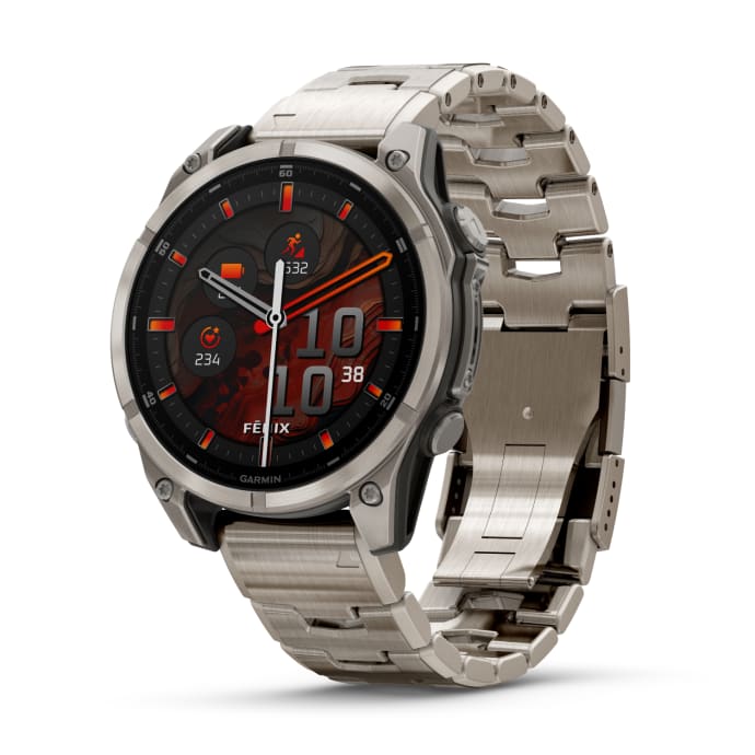Garmin Fenix 8 47mm AMOLED Sapphire Multisport Smartwatch - Metal