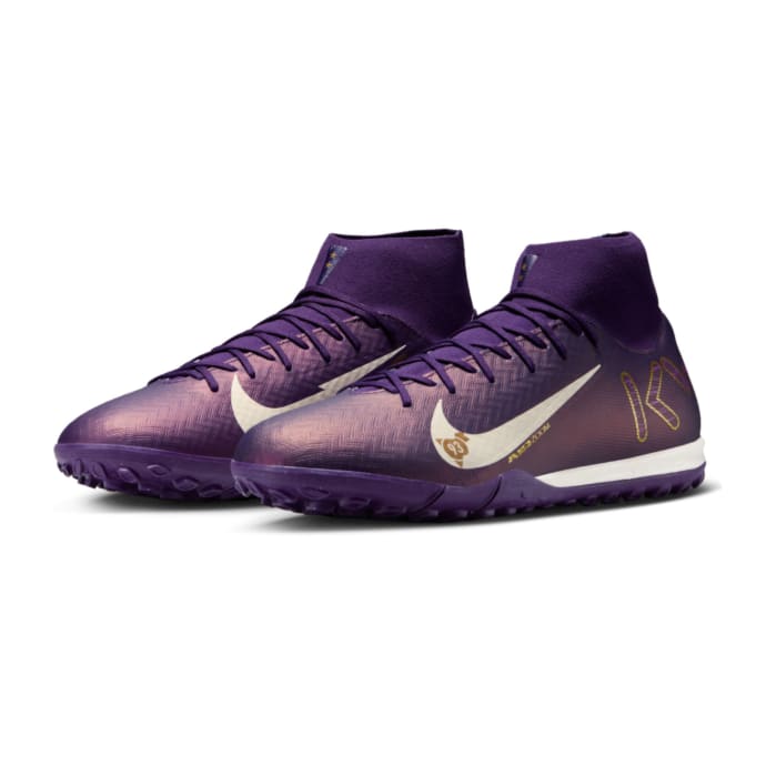 Nike Mercurial アクア/ブラック/パープル Nike Mercurial Superfly Academy KM Turf Senior Soccer Boots | by