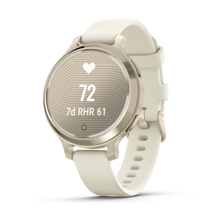 Garmin Lily 2 Active Stylish GPS Smartwatch - Lunar Gold | by