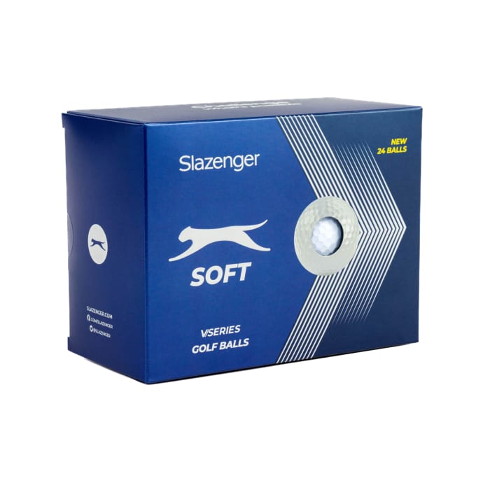 Slazenger V Series Soft 24 Pack Golf Balls | by Slazenger | Price